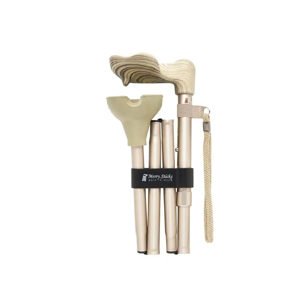 Nurture Merry Sticks Ergonomic Can (Gold-Left) ไม้เท้ารองรับสรีระ ซ้าย
