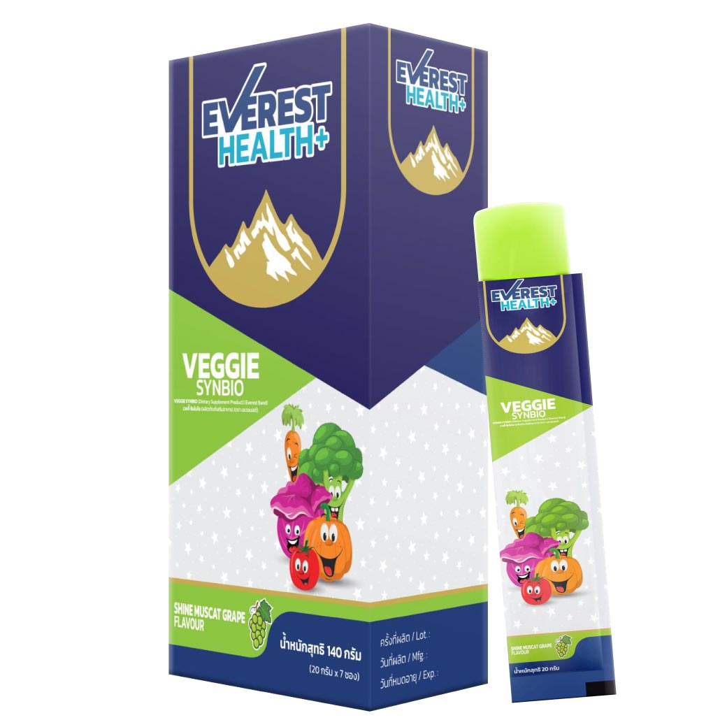 Veggie Synbio Jelly 20gx7ซอง Everest เวจจี้ ซินไบโอ เจลลี่ เอเวอเรสต์