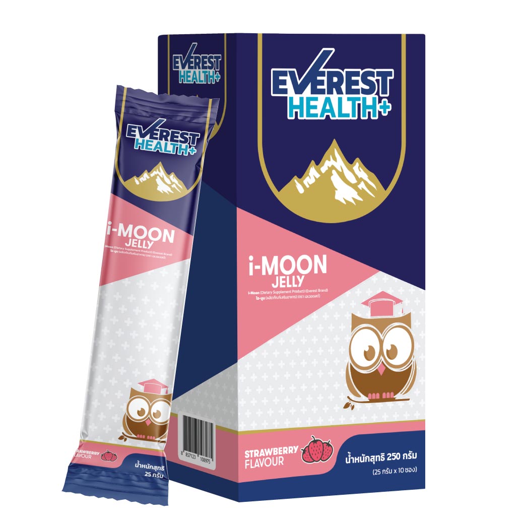 I-Moon Jelly For Kids 25gx10ซอง Everest ไอ-มูน เจลลี่ ฟอ คิด เอเวอเรสต์