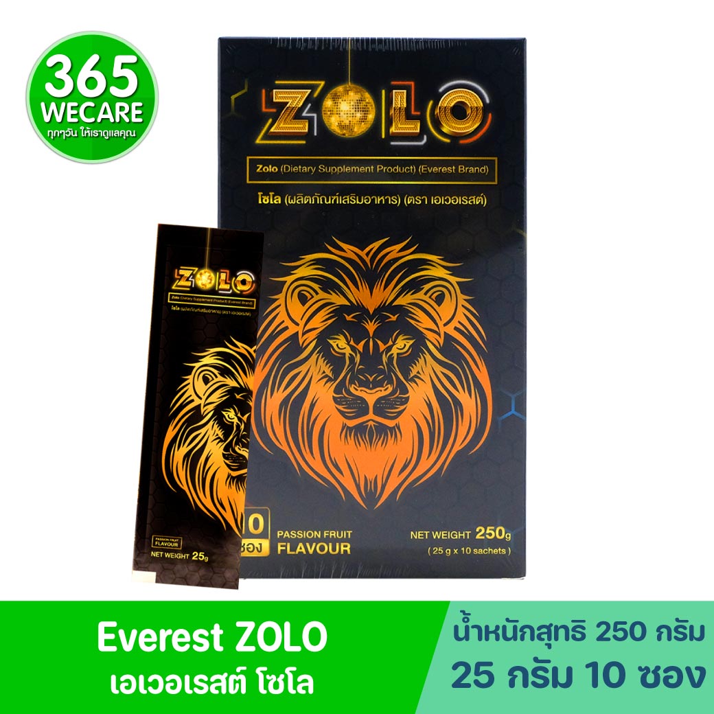 Zolo Jelly 20g x 10ซอง Everest โซโล เจลลี่ เอเวอเรสต์ แก้แฮงค์