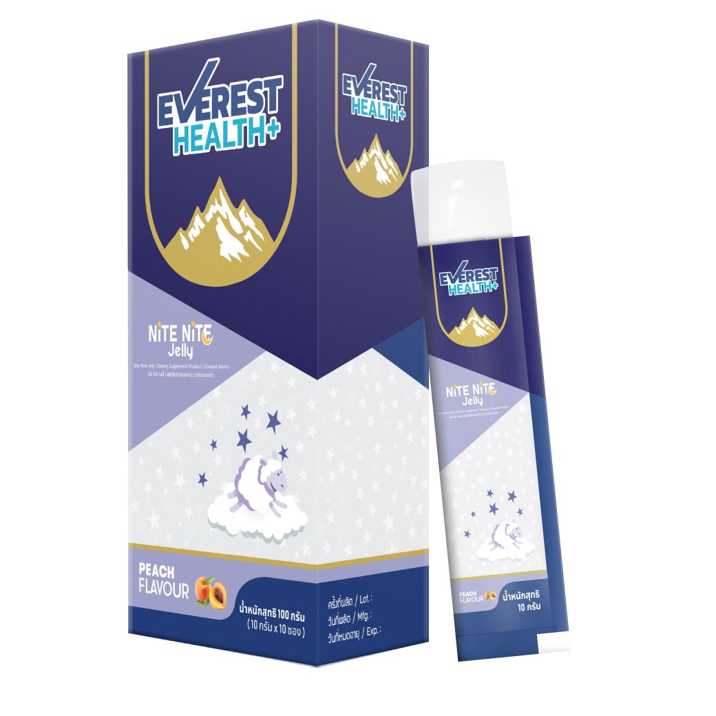 Nite Nite Jelly 10gx10ซอง Everest ไนท์ ไนท์ เจลลี่ เอเวอเรสต์