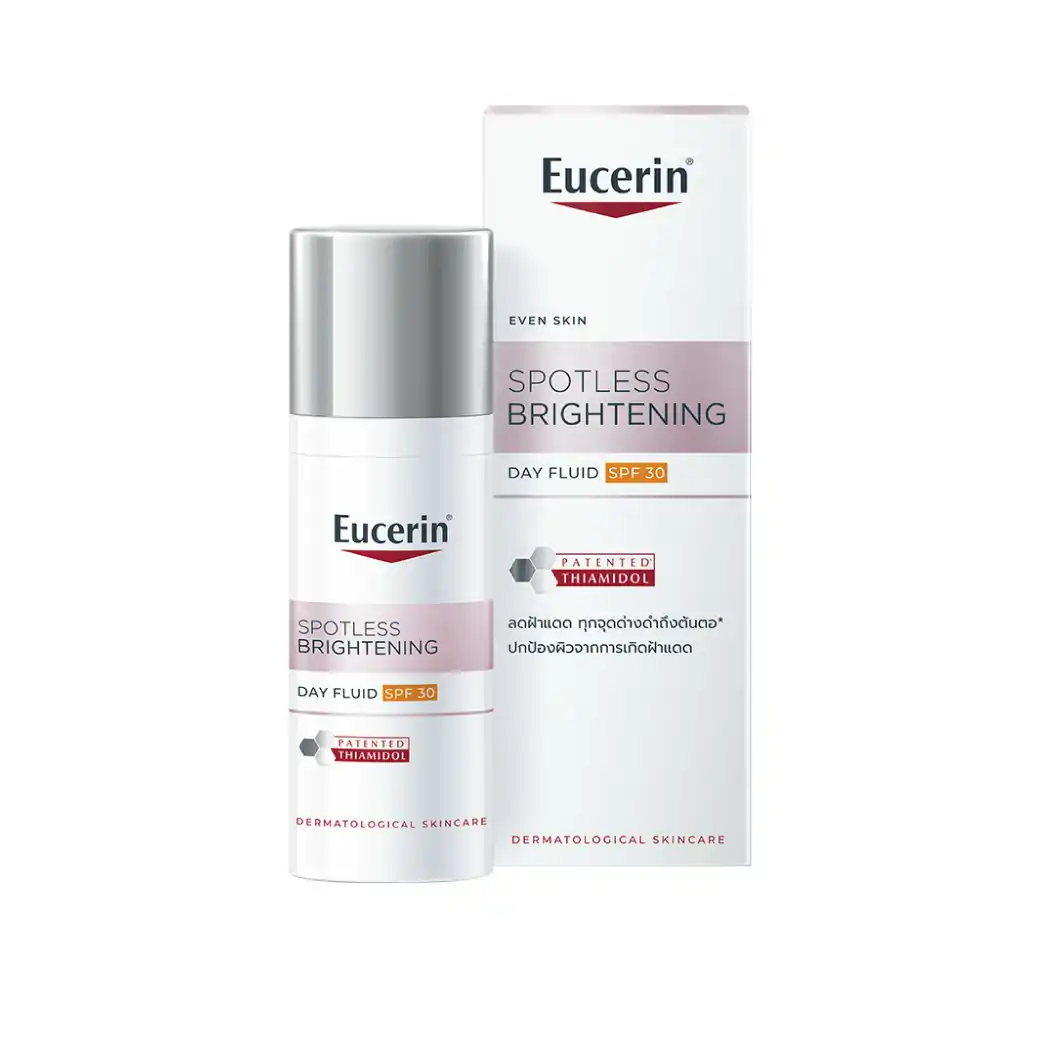 EUCERIN Spotless Brightening Day Fluid SPF30 50ml. ยูเซอริน สปอทเลส ไบรท์เทนนิ่ง เดย์ ฟลูอิด เอสพีเอฟ 30