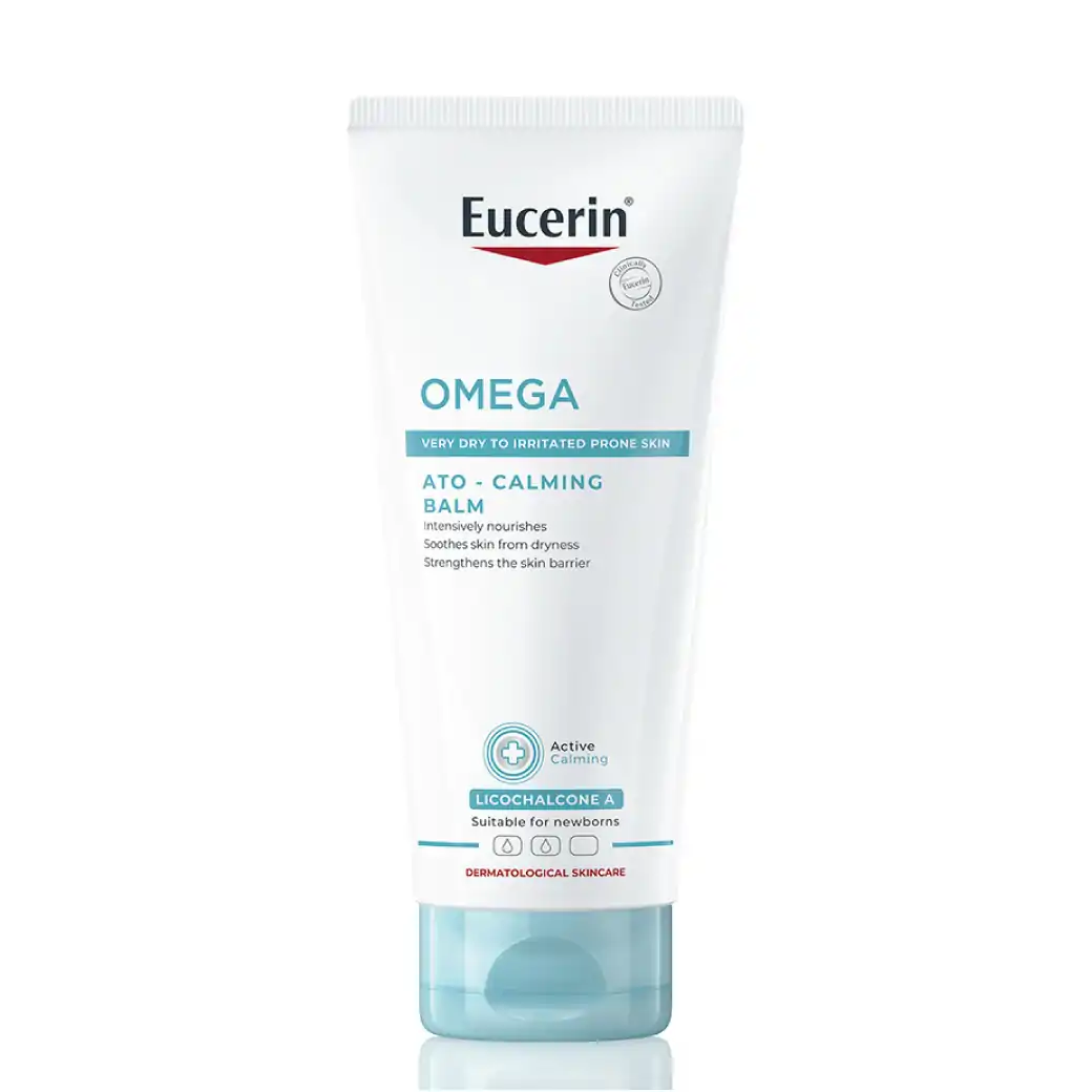EUCERIN Omega Ato-Calming Balm 200ml. ยูเซอริน โอเมก้า เอโท-คาล์มมิ่ง บาล์ม