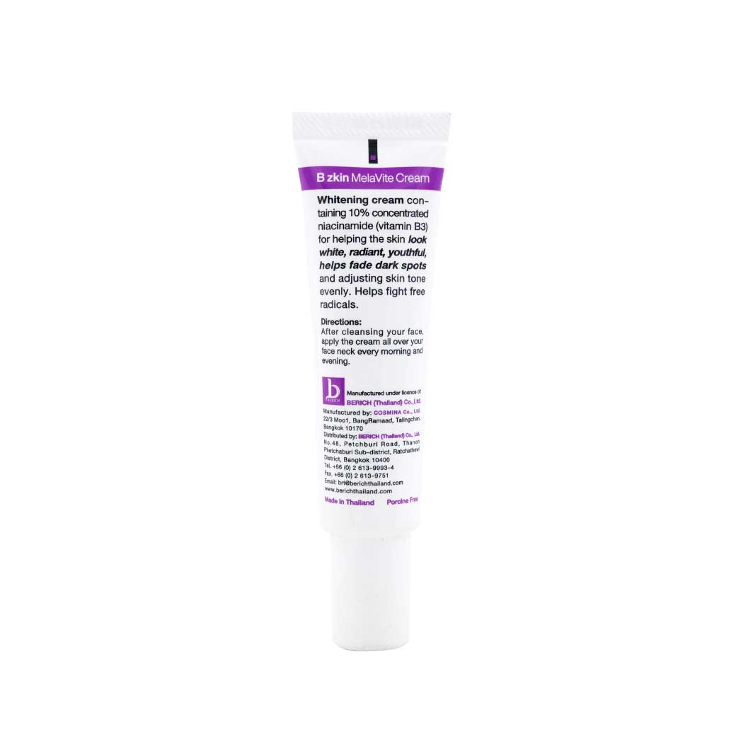 BZKIN MelaVite Cream 15g. บีสกิน เมลาไวท์ ครีม