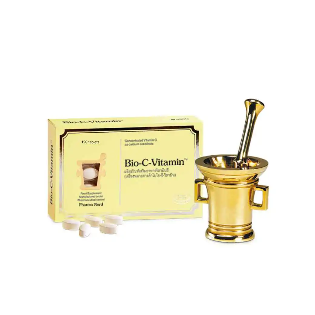 Pharma Nord Bio C Vitamin 120Tablets ฟาร์มา นอร์ด ไบโอ ซี วิตามิน
