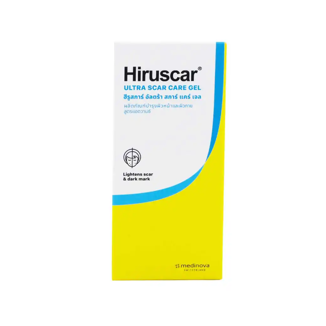 HIRUSCAR Ultra Scar Care Gel 20g. ฮีรูสการ์ อัลตร้า สการ์ แคร์ เจล