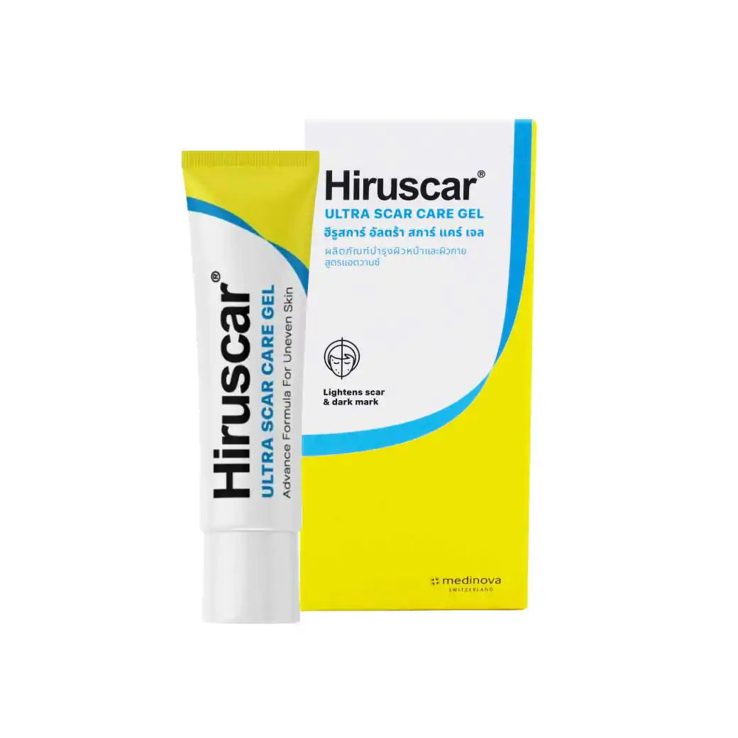 HIRUSCAR Ultra Scar Care Gel 20g. ฮีรูสการ์ อัลตร้า สการ์ แคร์ เจล
