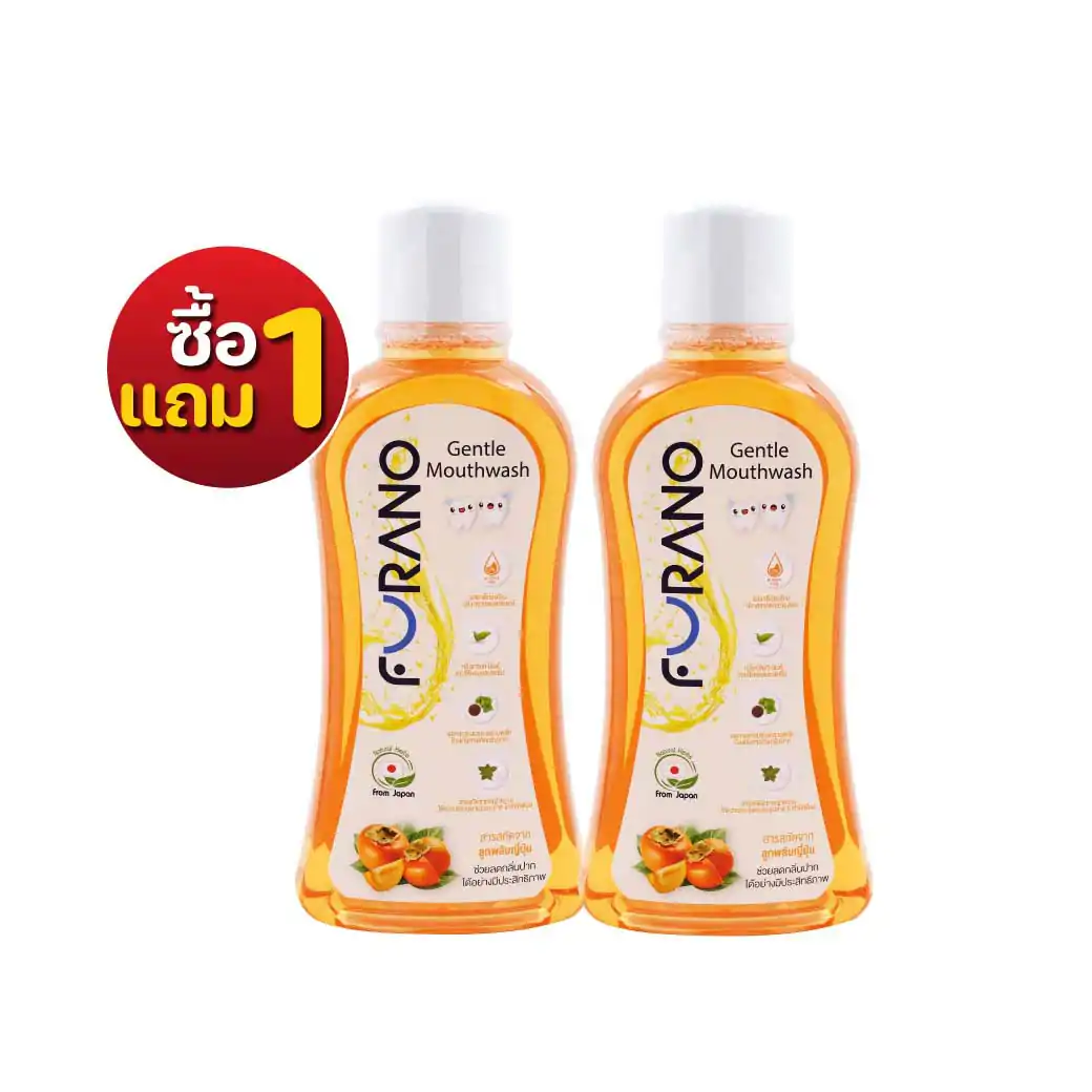 FURANO Gentle Mouthwash 500 ml. ฟูราโนะ น้ำยาบ้วนปากสูตรอ่อนโยน
