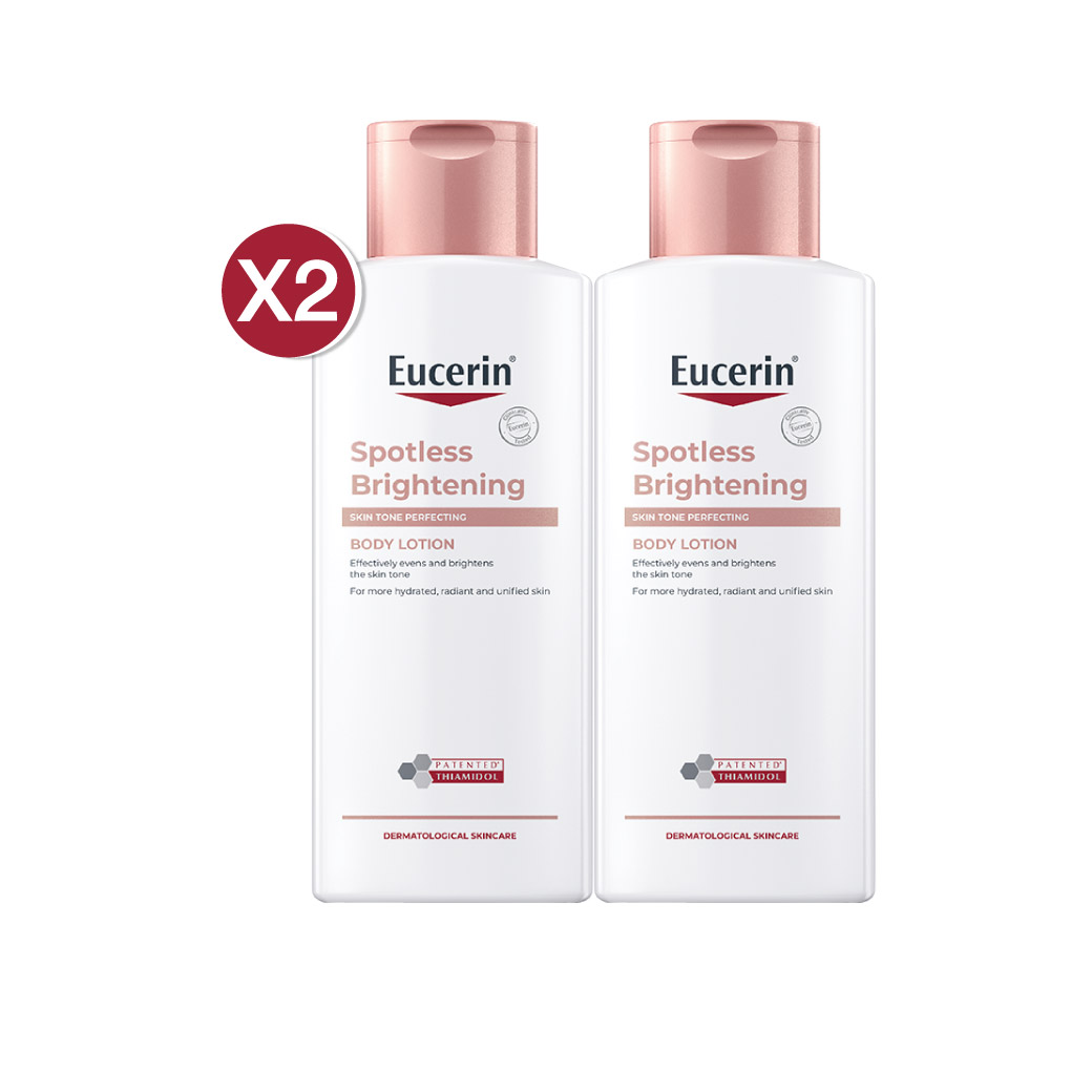 EUCERIN Spotless Brightening Skin Tone Perfecting Body Lotion 250ml. ยูเซอริน สปอตเลส ไบรท์เทนนิ่ง สกิน โทน เพอร์เฟคติ้ง บอดี้ โลชั่น