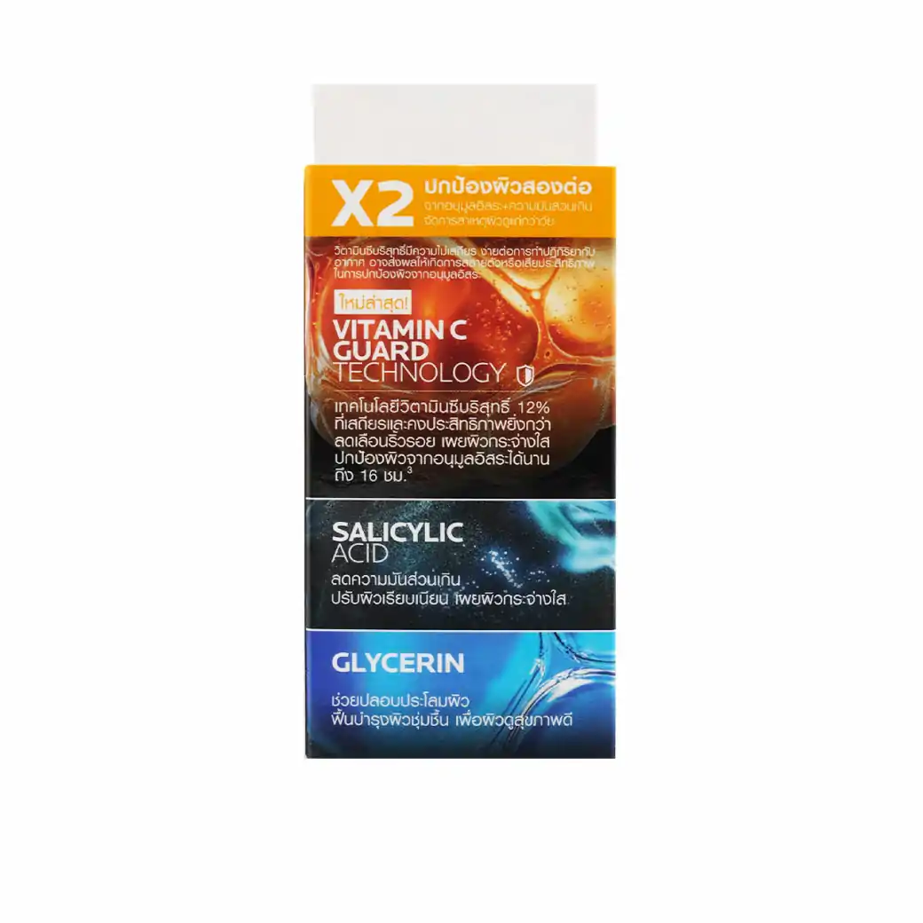 La Roche Pure Vitamin C12 Oil Control Serum 30 ml. ลา โรช โพเซย์ เพียว วิตามิน ซี12 ออยล์ คอนโทรล เซรั่ม