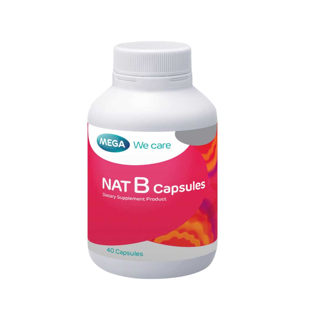Mega we care NAT-B 40แคปซูล เมก้า วีแคร์ แนทบี
