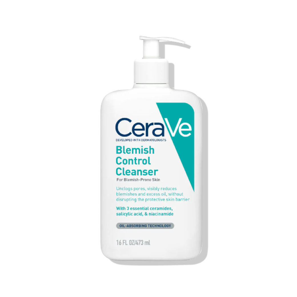 CERAVE Blemish Control Cleanser 473ml. เซราวี เบลมมิช คอนโทรล คลีนเซอร์​