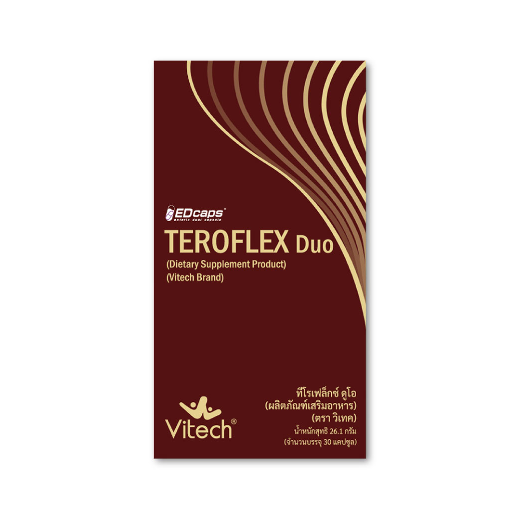 Vitech Teroflex Duo 30 Caps. วิเทค ทีโรเฟล็กซ์ ดูโอ