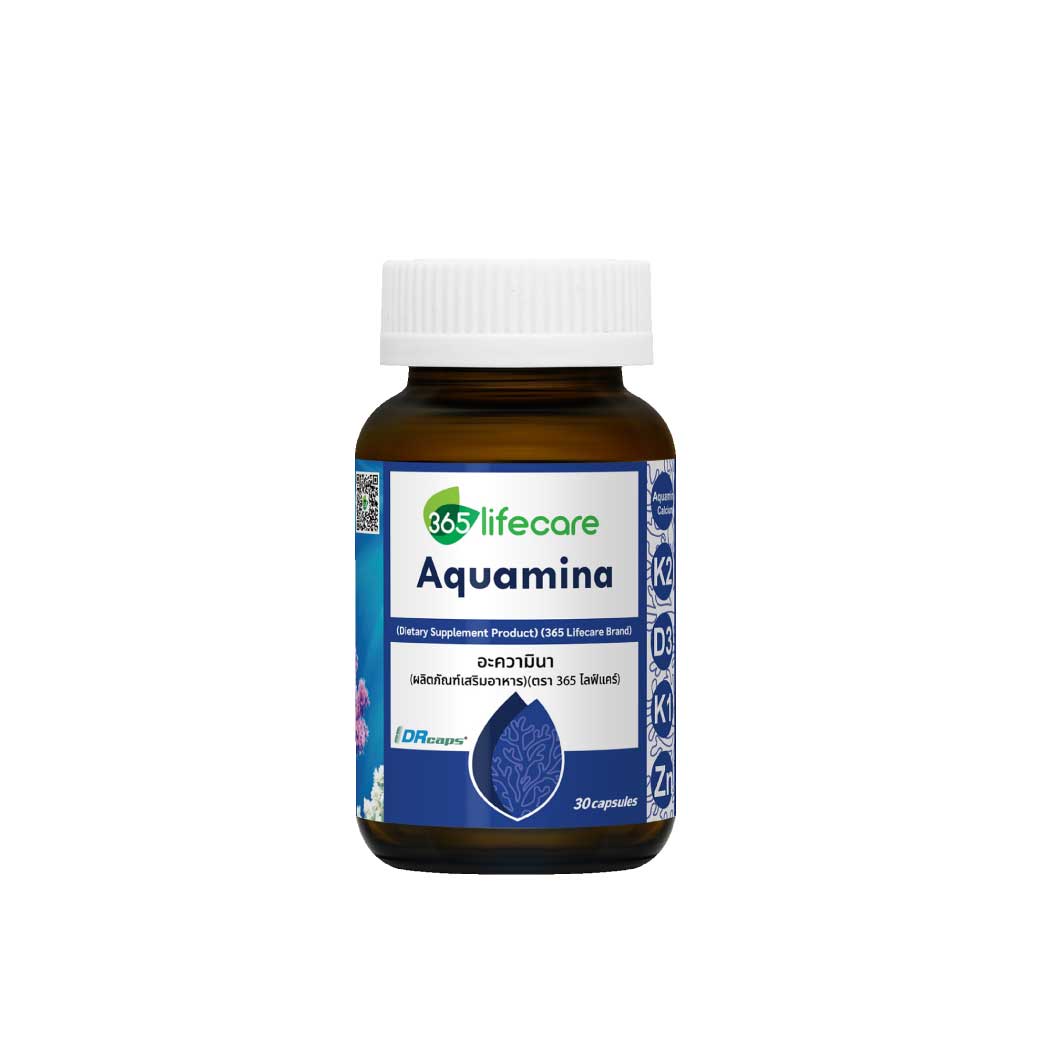 365lifecare Aquamina 30 Capsules. 365ไลฟ์แคร์ อะความินา