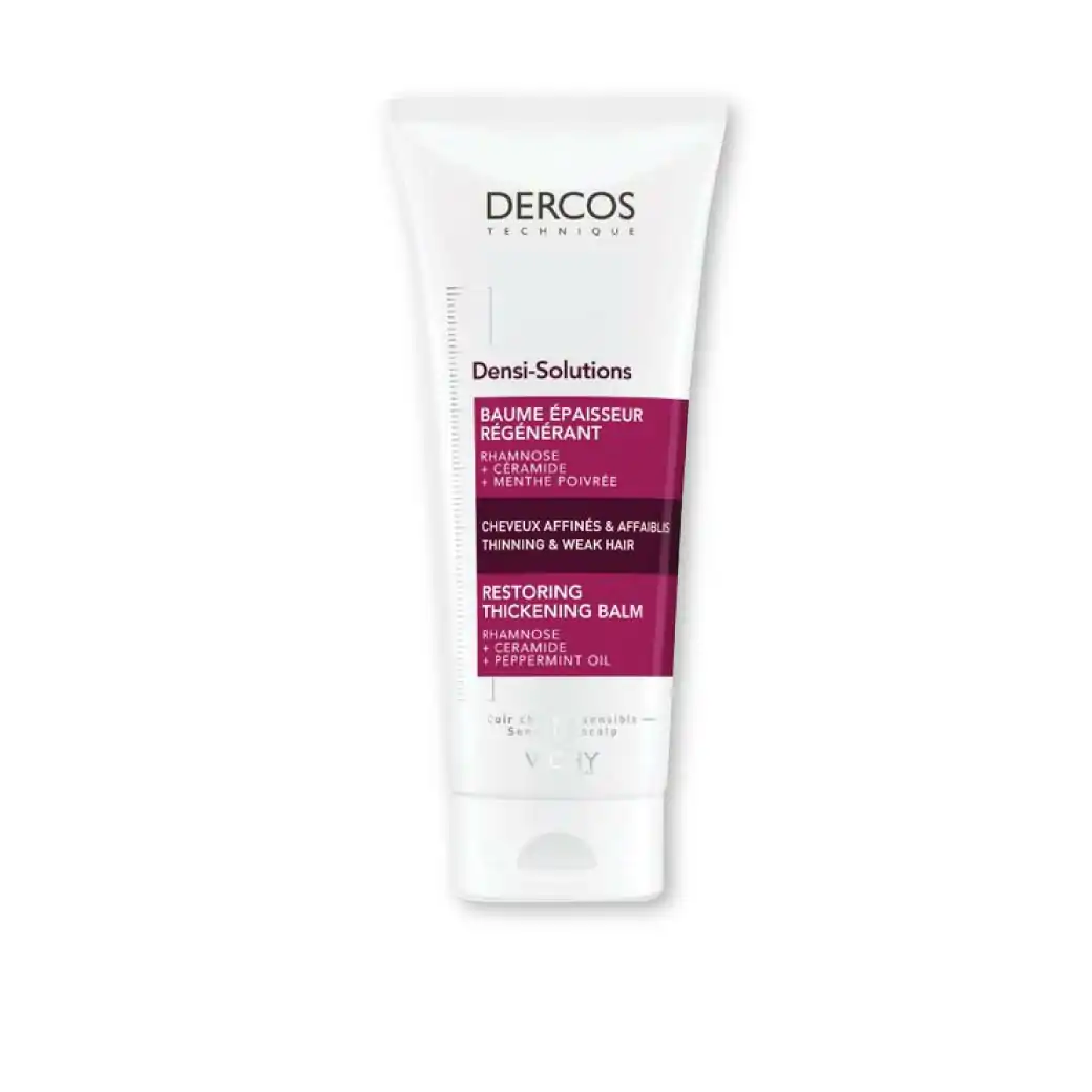 VICHY Dercos Densi-Solutions Restoring Thickening Balm 200 ml. วิชี่ เดอคอส เดนซิ-โซลูชัน รีสตอร์ริ่ง ทิคเคนนิ่ง บาล์ม