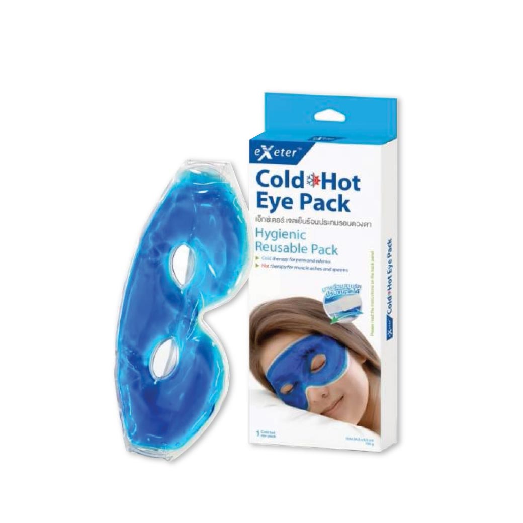 EXETER Cold Hot Eye Pack เอ็กเตอร์ เจลเย็นร้อนประคบรอบดวงตา