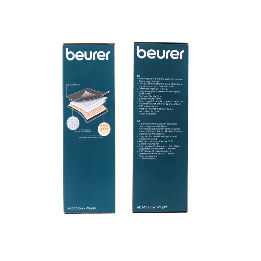 Beurer Heating Pad รุ่น HK145 cosy weight แผ่นให้ความอบอุ่นไฟฟ้า