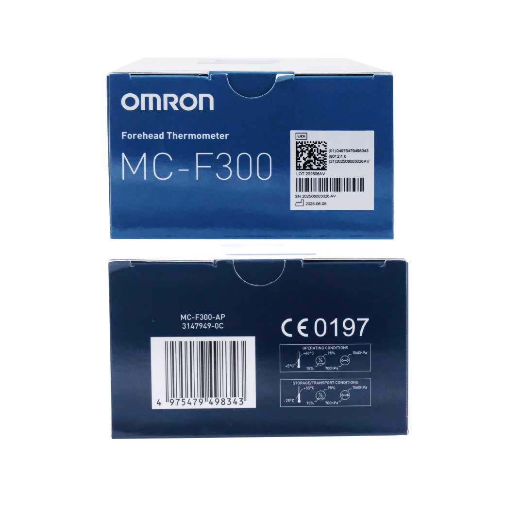 OMRON Forehead Thermometer MC-F300 ออมรอน เครื่องวัดอุณหภูมิหน้าผาก