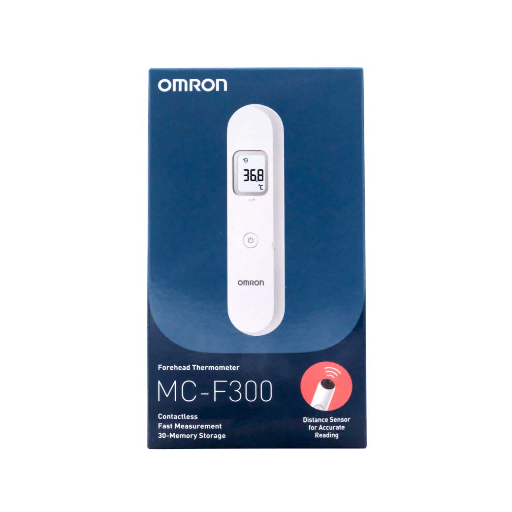 OMRON Forehead Thermometer MC-F300 ออมรอน เครื่องวัดอุณหภูมิหน้าผาก