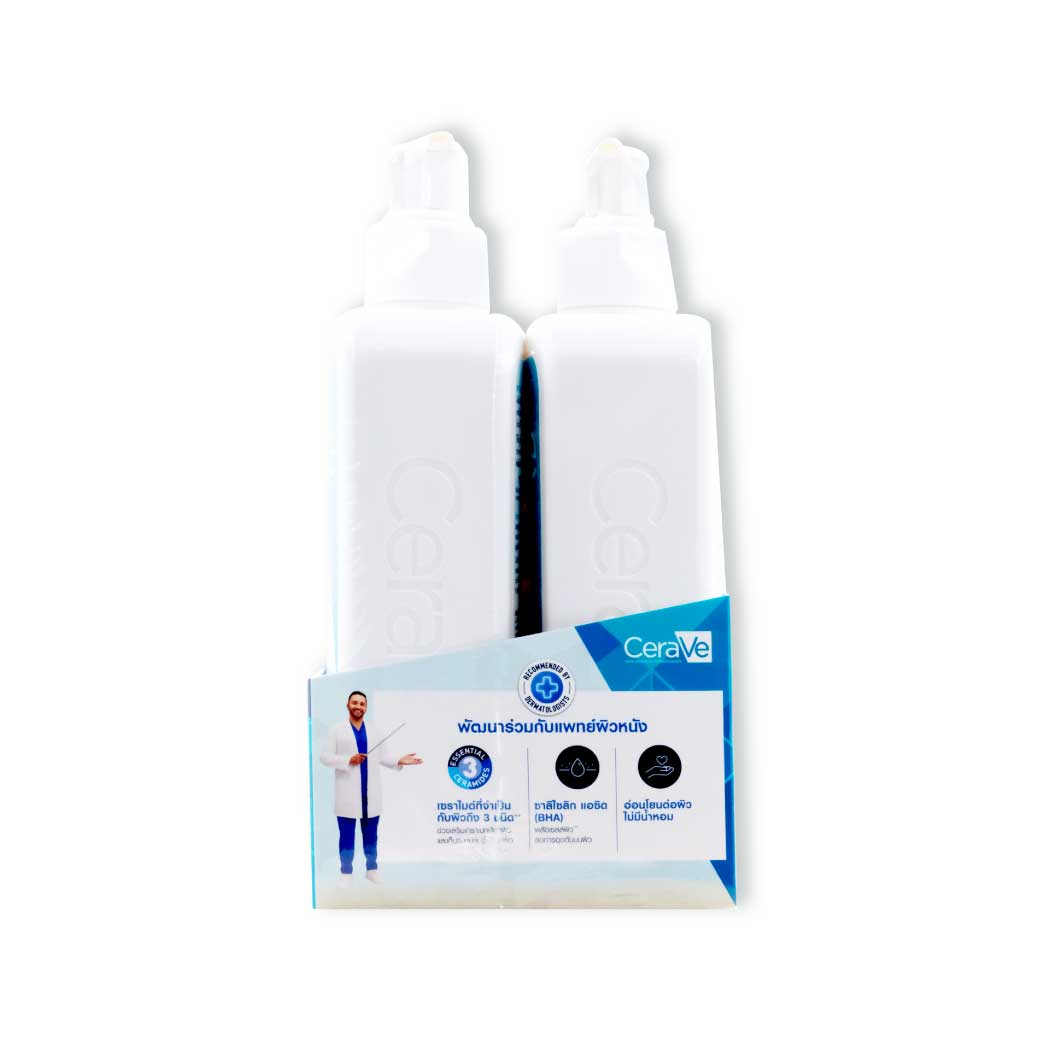 CERAVE Blemish Control Cleanser 2X473ml. เซราวี เบลมมิช คอนโทรล คลีนเซอร์​